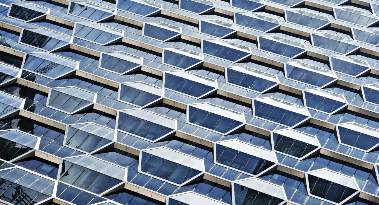 Abstract illustration representing smart windows.