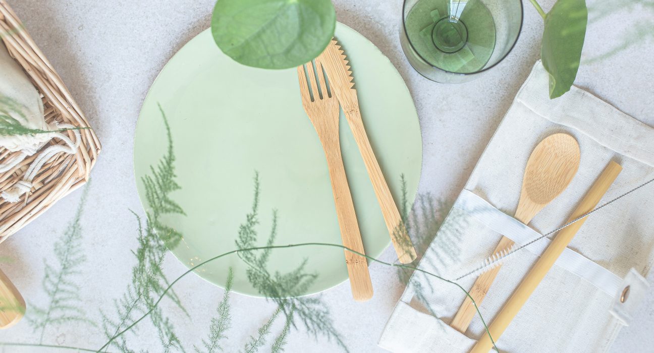 Photo of eco-friendly utensils.