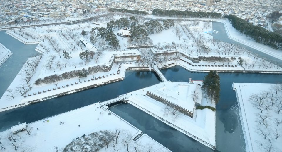 Goryokaku, Hakodate, Hokkaido.
